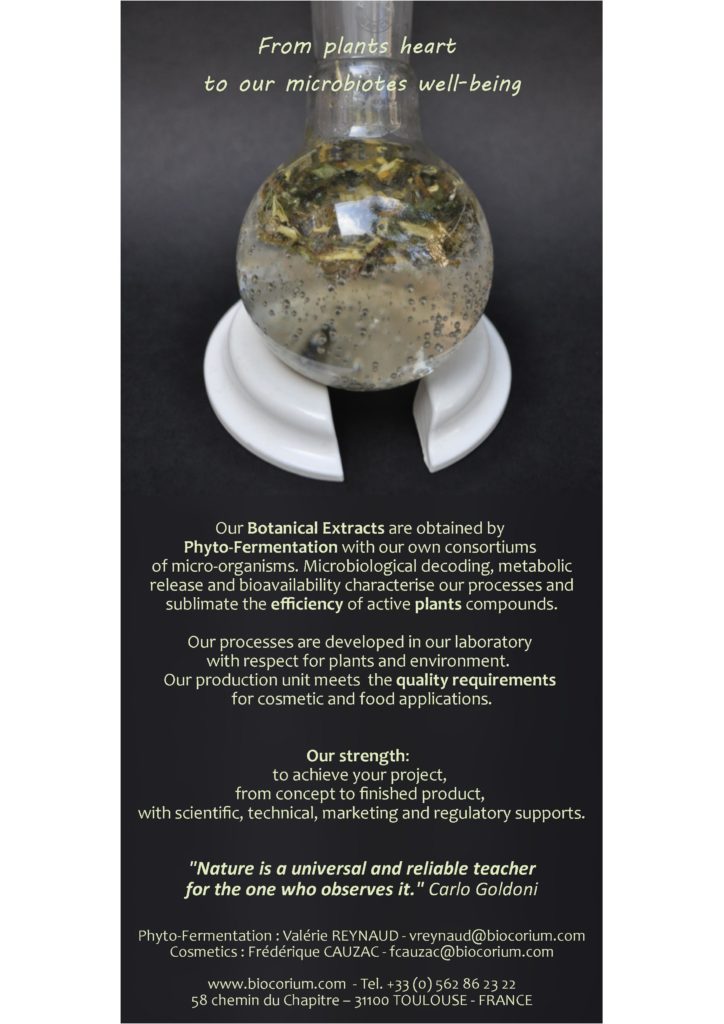 BioCorium : from plants heart to our microbiotes well-being